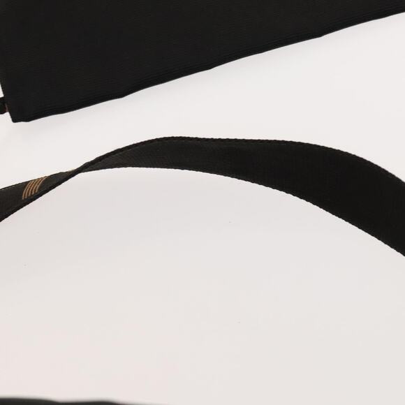 FENDI Shoulder Bag Nylon Black Gold - Picture 8 of 13